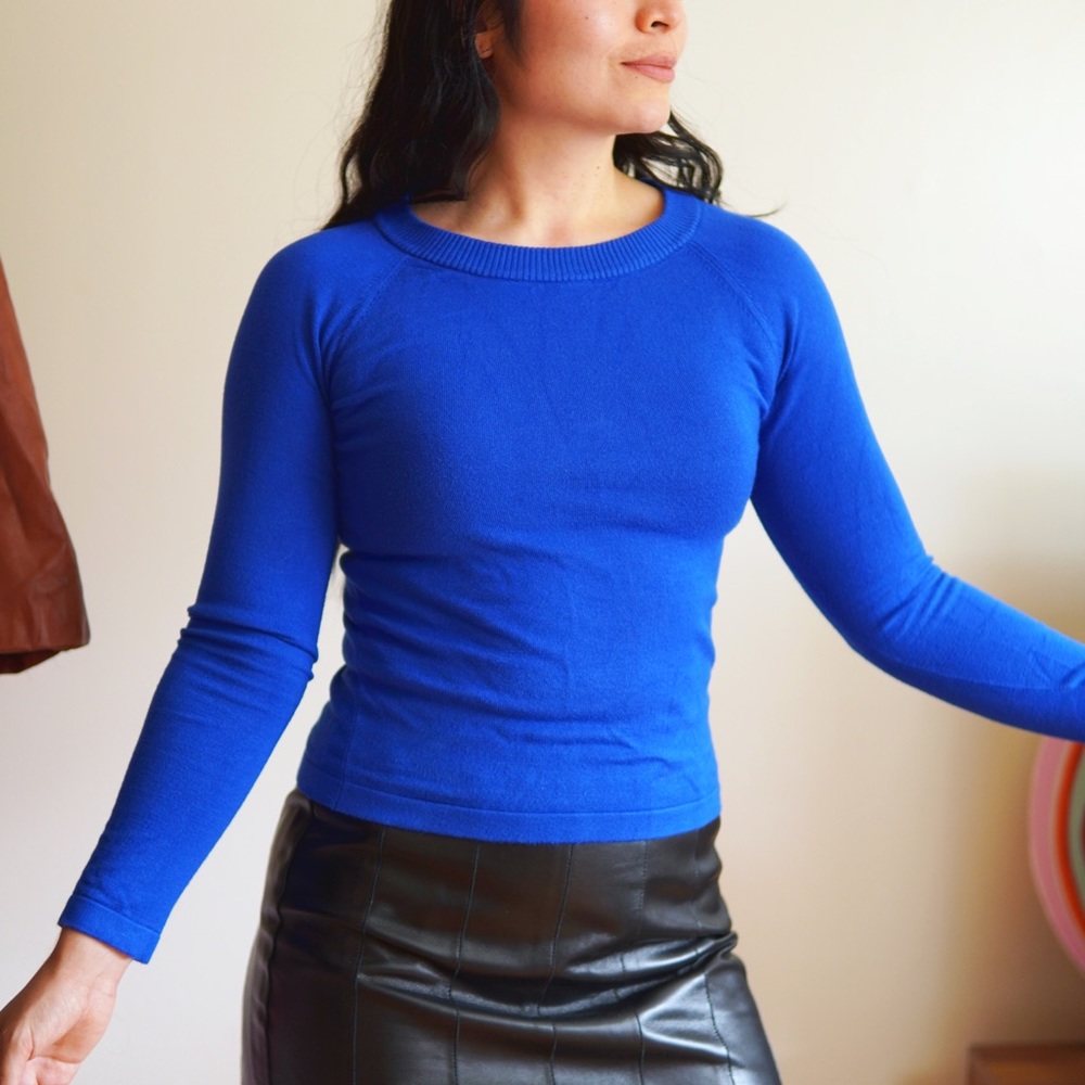 Royal / electric Blue long Sleeve sweater